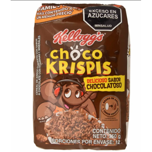 Choco-Krispis Bolsa X 360 Gramos Choco-Krispis Bolsa X 360 Gramos