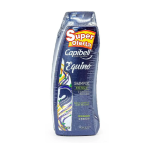 capibell shampoo equino 2 frascos x 950ml + 470 ml