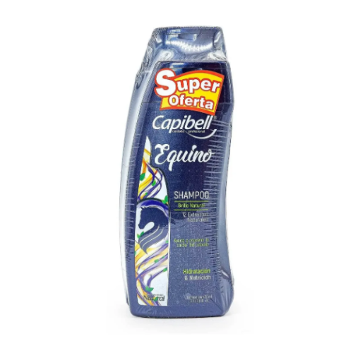 capibell shampoo equino 2 frascos x 950ml + 470 ml