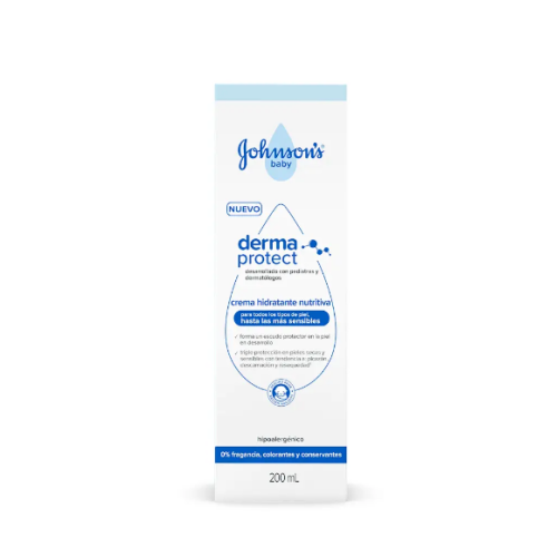 Johnsons Baby Derma Protect Crema Corporal  X 200 Ml