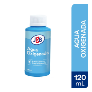 Agua Oxigenada Antiséptico Frasco X 120 Ml 