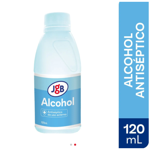 Alcohol JGB Frasco X 120 Ml 