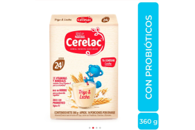 Nestlé Cerelac cereal infantil con leche  Caja X 360 Gramos 