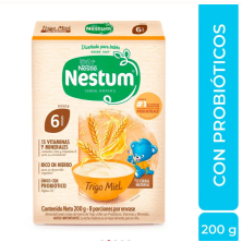 Nestum Cereal Infantil Trigo-Miel Caja X 200 Gramos 