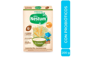 Nestum Cereal Infantil 5 Cereales Caja X 200 Gramos 
