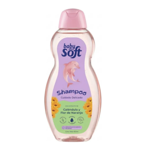 baby soft shampoo cuidado delicado x 400 ml