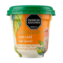 Café Quindío Arequipe Con Café Pote X 150 Gramos 