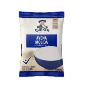 Quaker Avena molida Original Bolsa X 200 Gramos 