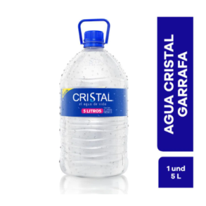 Agua Cristal Garrafa X 5 Litros 