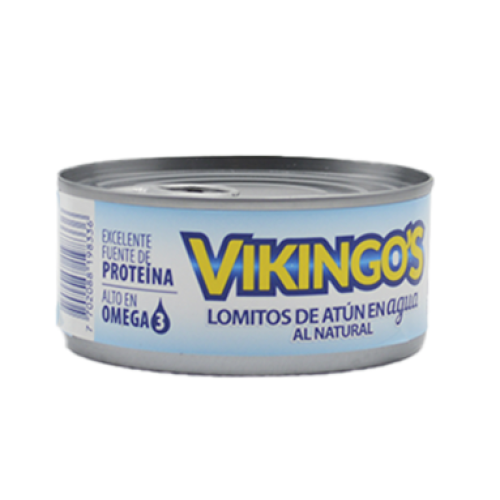 Vikingos Lomitos De Atún En Agua Lata X 160 Gramos Vikingos Lomitos De Atún En Agua Lata X 160 Gramos