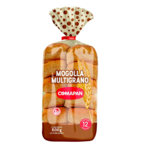 Comapan Mogolla Multigrano x 500 Gr Comapan Mogolla Multigrano x 500 Gr