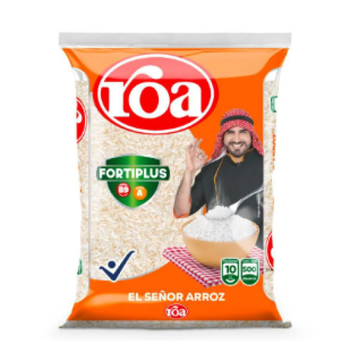 Arroz Roa Fortiplus X 500 Gramos 