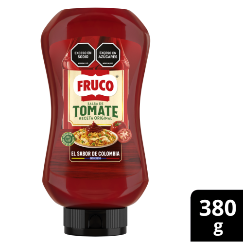 Fruco Salsa De Tomate Receta Original squeeze X 330gr
