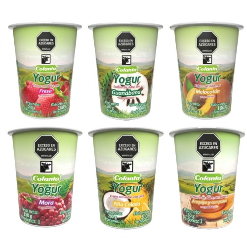 Colanta Yogurt Surtido Vaso X 200 Ml