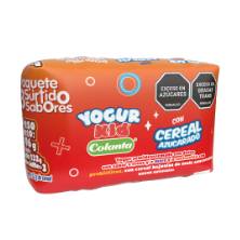 Colanta Yogur Kid Con Cereal Azucarado Paquete X 3 Unidades 
