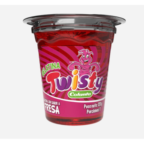 Colanta Gelatina Twisty Sabores Surtidos X 120 Gramos Colanta Gelatina Twisty Sabores Surtidos X 120 Gramos