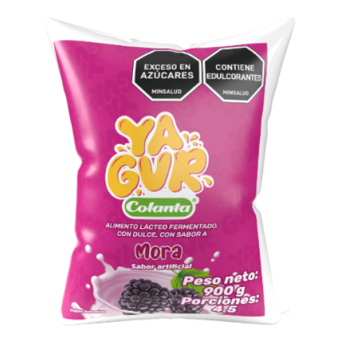Colanta Yagurt Bolsa Surtido X 900 Ml 