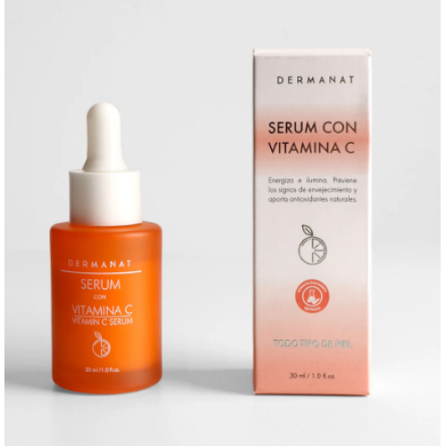 Dermanat Serum Antiarrugas con Vitamina C Frasco X 30 Ml Dermanat Serum Antiarrugas con Vitamina C Frasco X 30 Ml