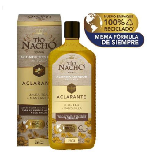 Tío Nacho Acondicionador Aclarante Frasco  X 415 ML 