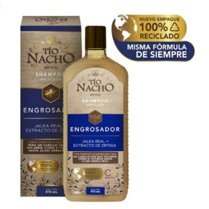 Tío Nacho Shampoo Anti-caída Engrosador Frasco X 415 Ml 