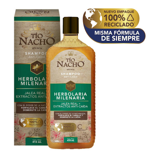 Tío Nacho Anti-caída Jalea Real Frasco X 415 Ml 