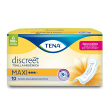 Tena Toalla Mujer Maxi Paquete X 10 Unidades 