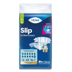 Tena Slip Ultra Talla L Paquete X 3 Unidades