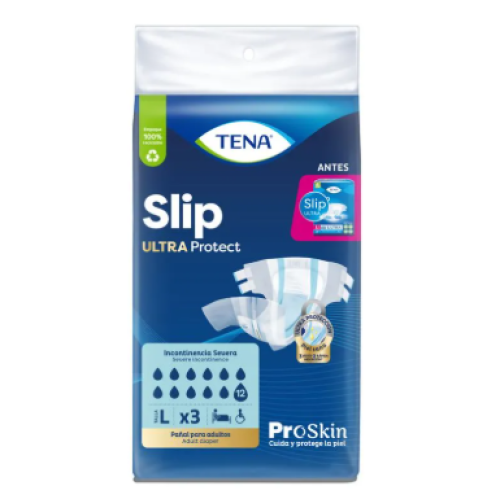 Tena Slip Ultra Talla L Paquete X 3 Unidades Tena Slip Ultra Talla L Paquete X 3 Unidades