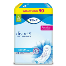 Tena Toallas Mujer Medium Paquete X 30 Unidades 