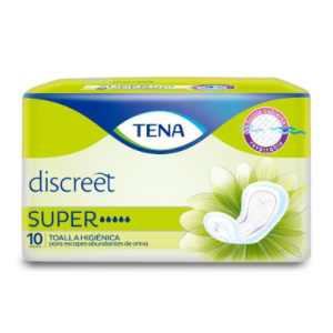 Tena Toallas Mujer Super Paquete X 10 Unidades 