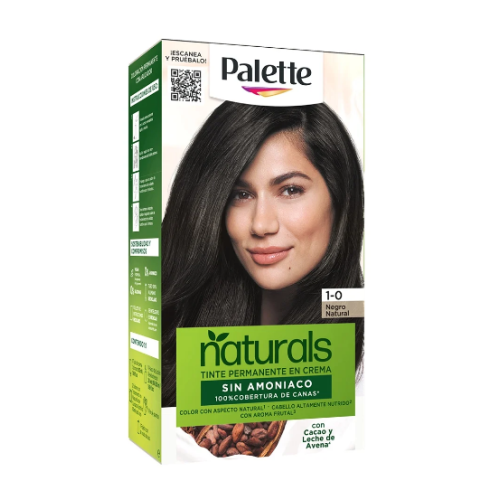 Palette Naturals 1.0 Negro Natural Kit x 1 Unidad