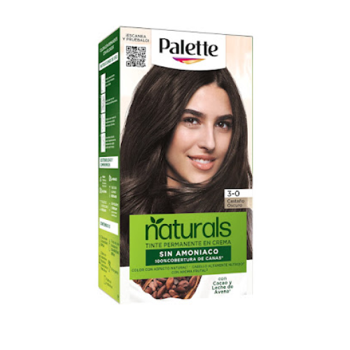 Palette Naturals 3.0 Castaño Oscuro Kit x 1 Unidad