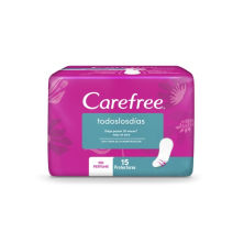 Carefree Todos Los Días Protectores Sin Perfume Paquete X 15 Unidades 