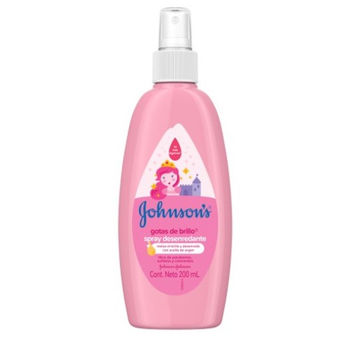 Johnson Spray para peinar Gotas de Brillo Frasco X 200 Ml Johnson Spray para peinar Gotas de Brillo Frasco X 200 Ml