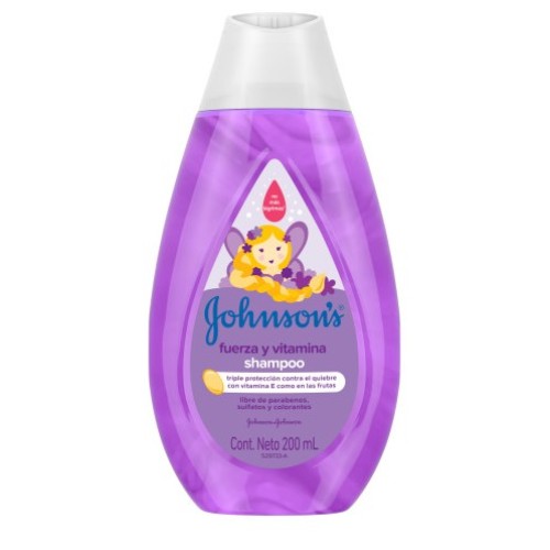 Johnson Shampoo Fuerza y Vitamina Frasco X 200 Ml 