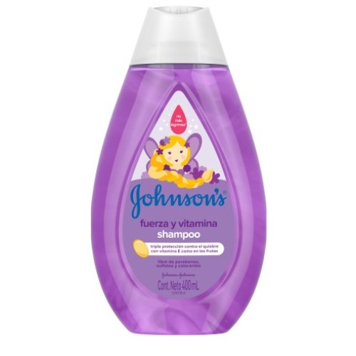Johnson Shampoo Fuerza y Vitamina Frasco X 400 Ml 