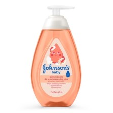 Johnson Baby baño liquido con glicerina de la cabeza a los pies Frasco X 400 Ml 