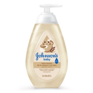 Johnsons Jabón liquido avena Frasco 400 Ml Johnsons Jabón liquido avena Frasco 400 Ml