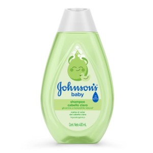 Johnsons Shampoo manzanilla Frasco 400 Ml