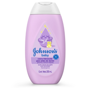 Johnson Crema hidratante Para Antes De Dormir Frasco X 200 Ml 