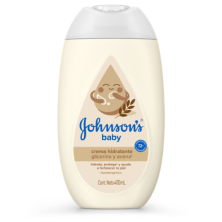 Johnsons Crema liquida avena Frasco 400 Ml