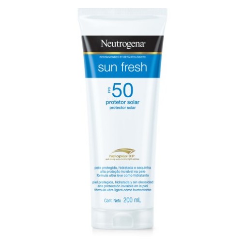 Protector solar Neurógena Sun fresh FPS 50 Tubo X 200 Ml 