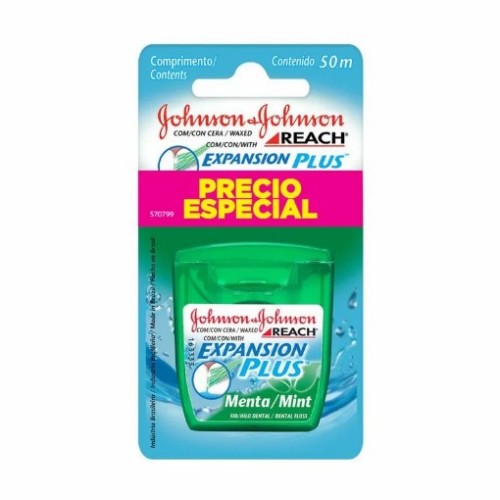Seda Dental Con Cera Expansión Plus Menta Oferta Pague 35 Lleve 50 Metros  