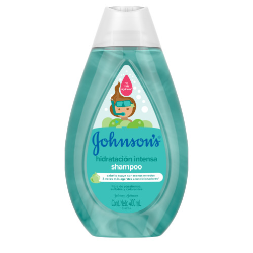 Johnson Shampoo Hidratación Intensa Frasco X 400 Ml 