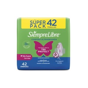 siempre Libre Adapt plus Ultradelgada Paquete X 42 Unidades 
