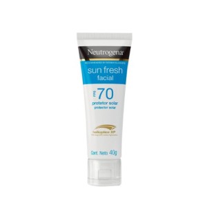 Neutrogena Protector Solar Facial  Sun Fresh FPS 70 Tubo X 40Gr
