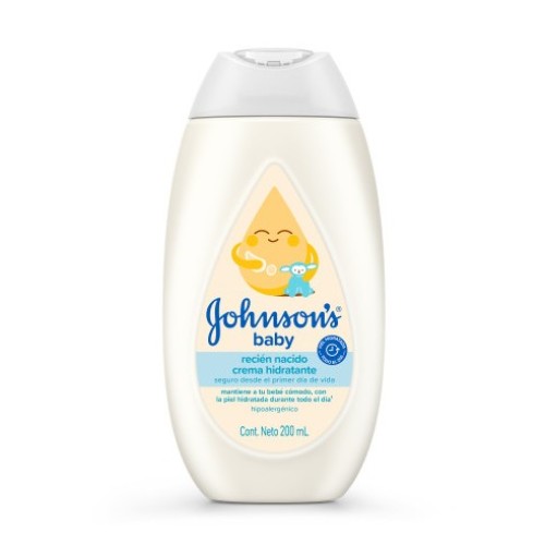 johnson Recién Nacido Crema hidratante Frasco X 200 Ml johnson Recién Nacido Crema hidratante Frasco X 200 Ml