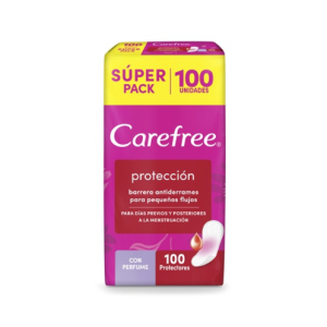 Carefree Protección Protectores con Perfume Pack económico X 100 Unidades 