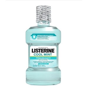 Listerine Cool Mint Zero Alcohol Frasco X 180 Ml 