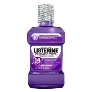 Listerine enjuague Bucal Cuidado Total Frasco X 180 Ml 